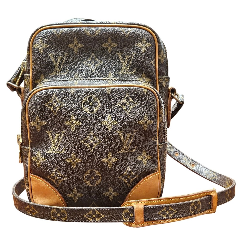 Louis Vuitton Amazon PM Vintage Monogram Crossbody Shoulder Bag Made In France